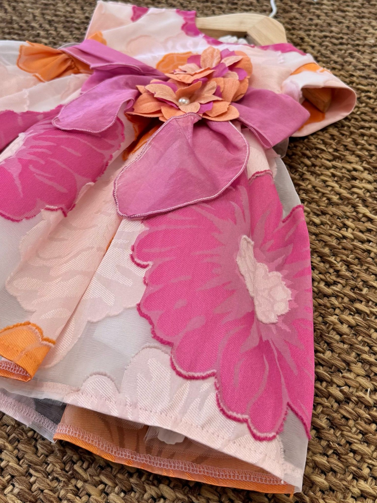 Abito Bimba ROSA ER317MC - NANU' BABY