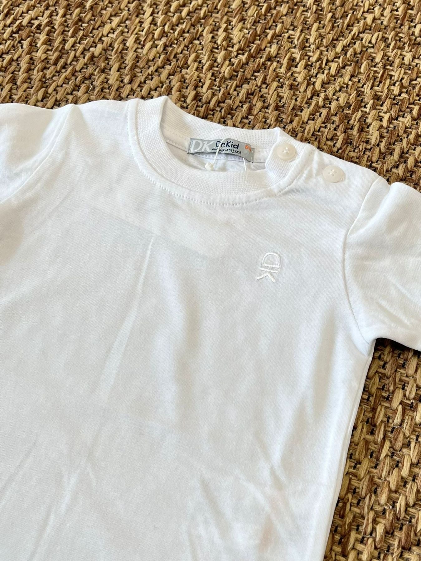 T-shirt Bimbo BIANCO DK40/PV24 - NANU' BABY