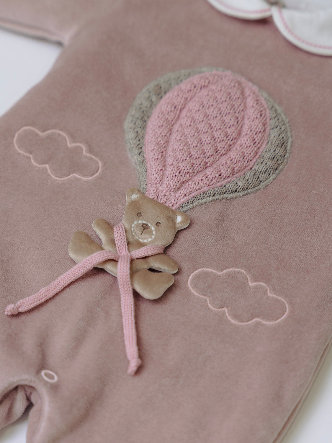 Tutina Mongolfiera Neonata ROSA IN5714/M - NANU' BABY