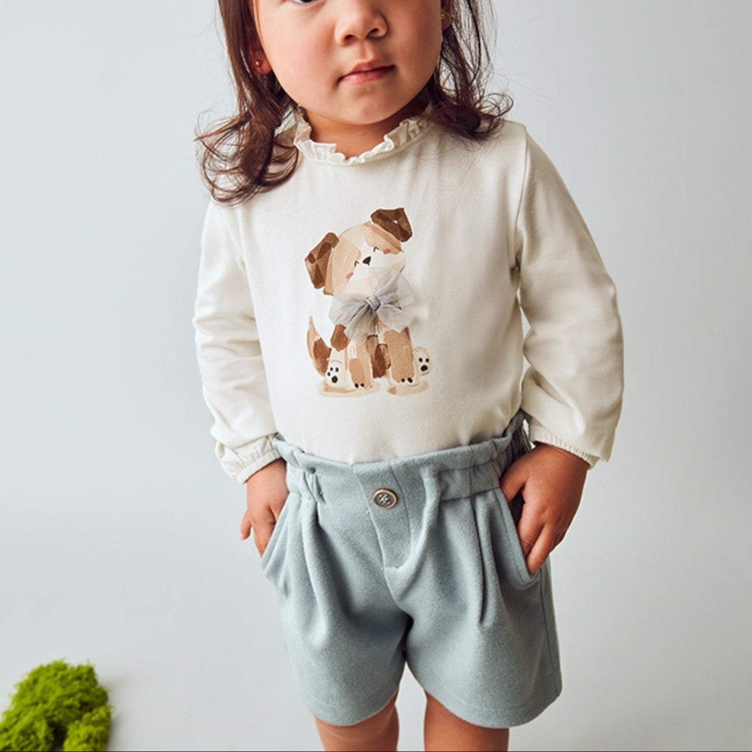 Bermuda punto twill Bimba CIELO 2261/15 - NANU' BABY