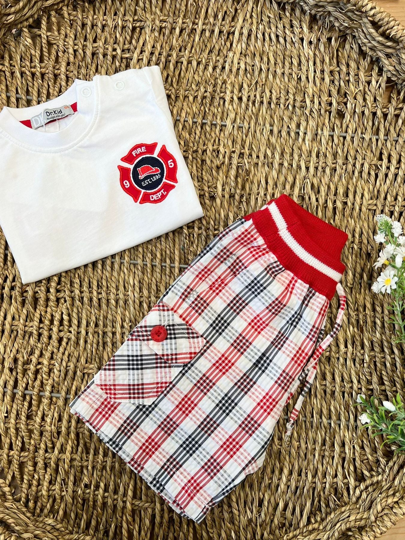 Bermuda fantasia Bimbo BIANCO PRESERVE DK501 - NANU' BABY