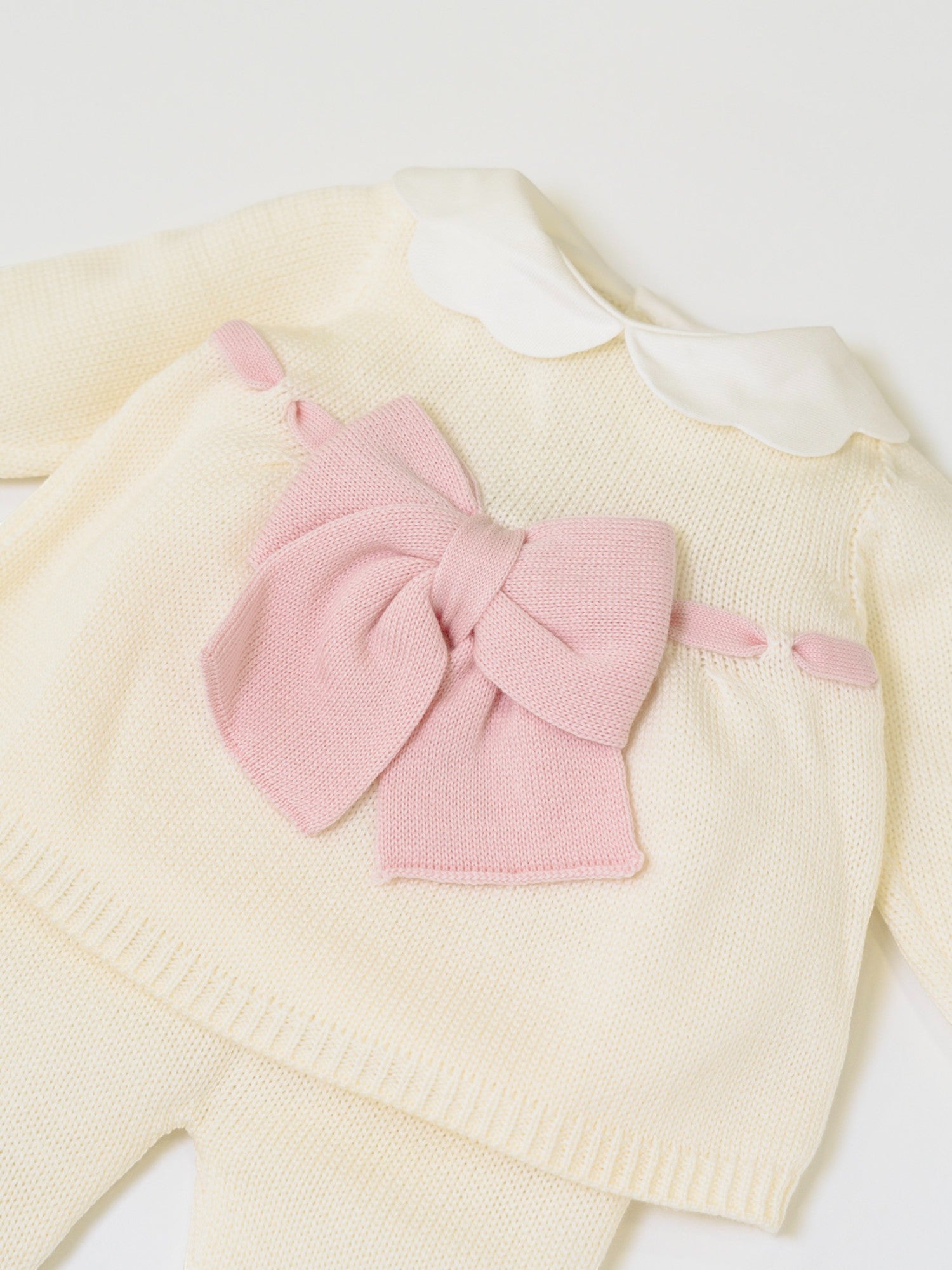 Completo nascita Neonata PANNA 2P92/1007 - NANU' BABY