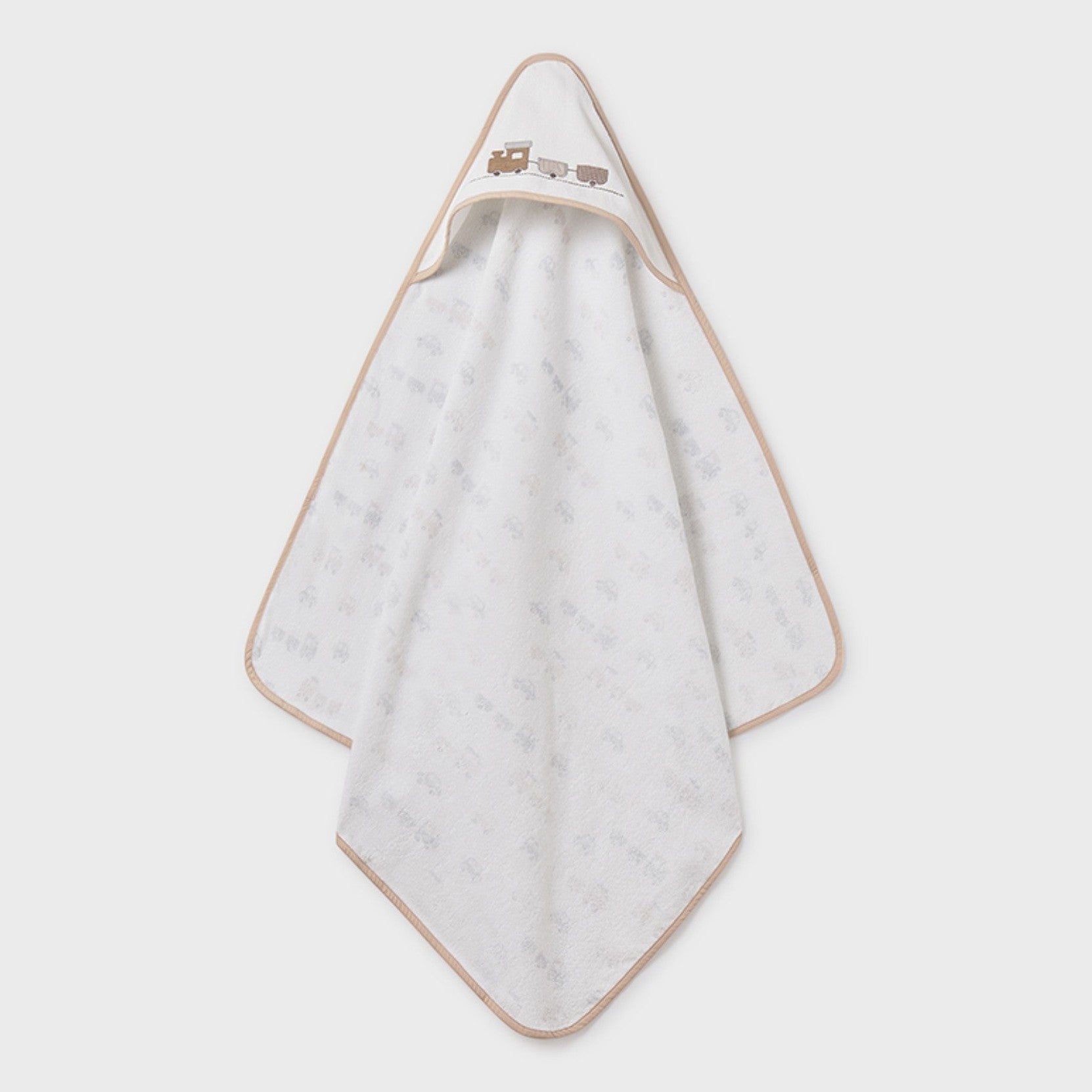 Accappatoio Neonato Marrone 9989/91 - NANU' BABY