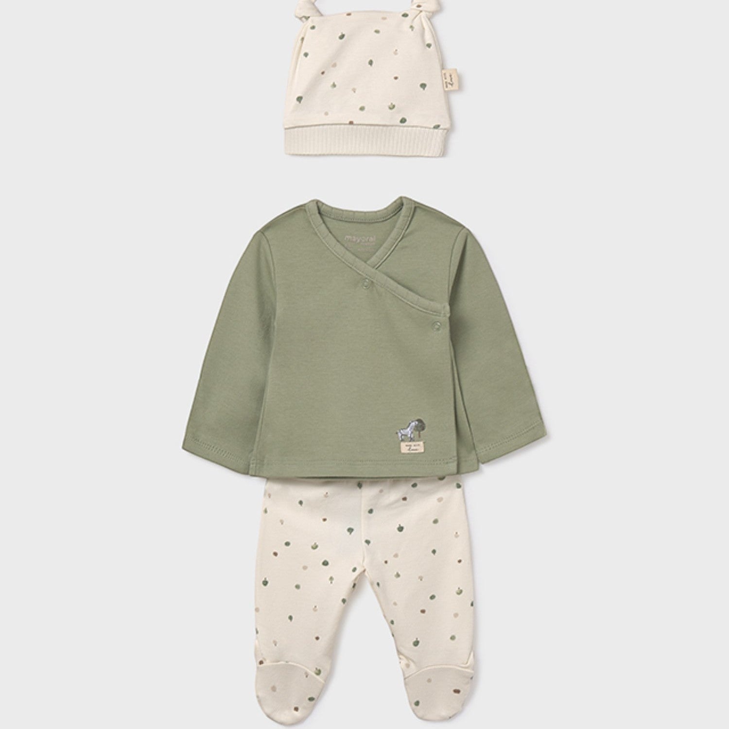 Completo nascita Neonato Verde 9980/36