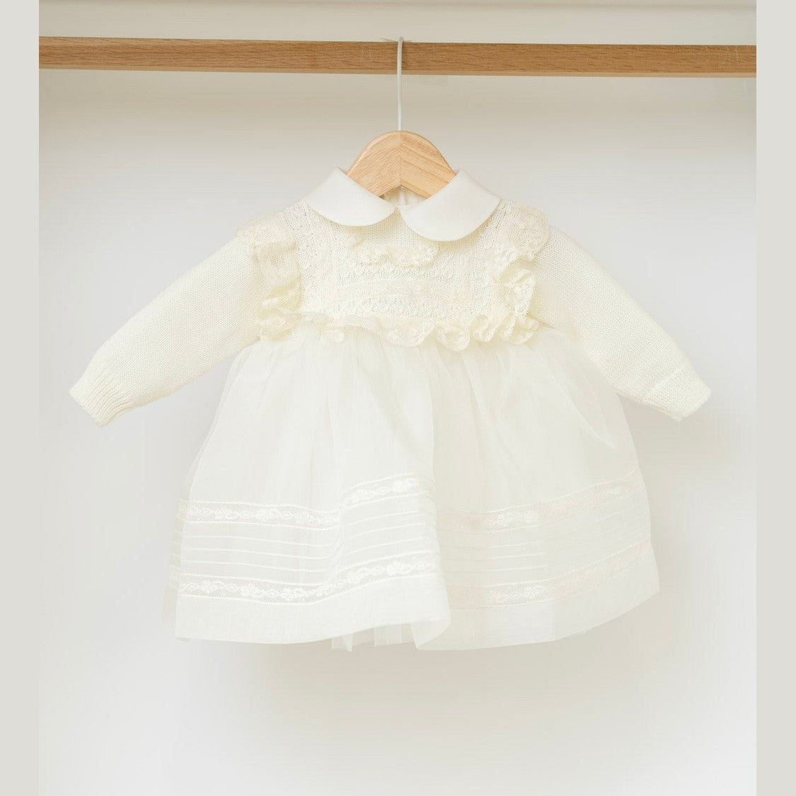 Abito Cerimonia Bimba AVORIO MARIANNA/VC - NANU' BABY