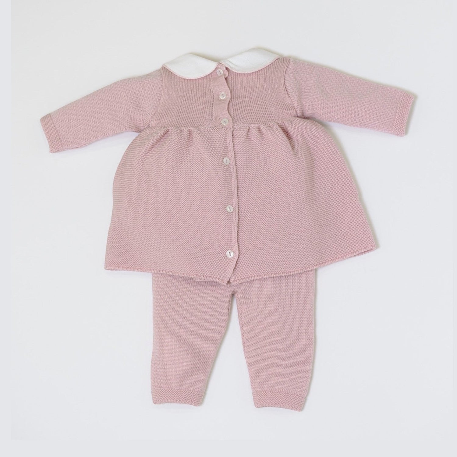 Completo nascita Fiocco romantico Neonata Rosa FIOCCO/401 - NANU' BABY