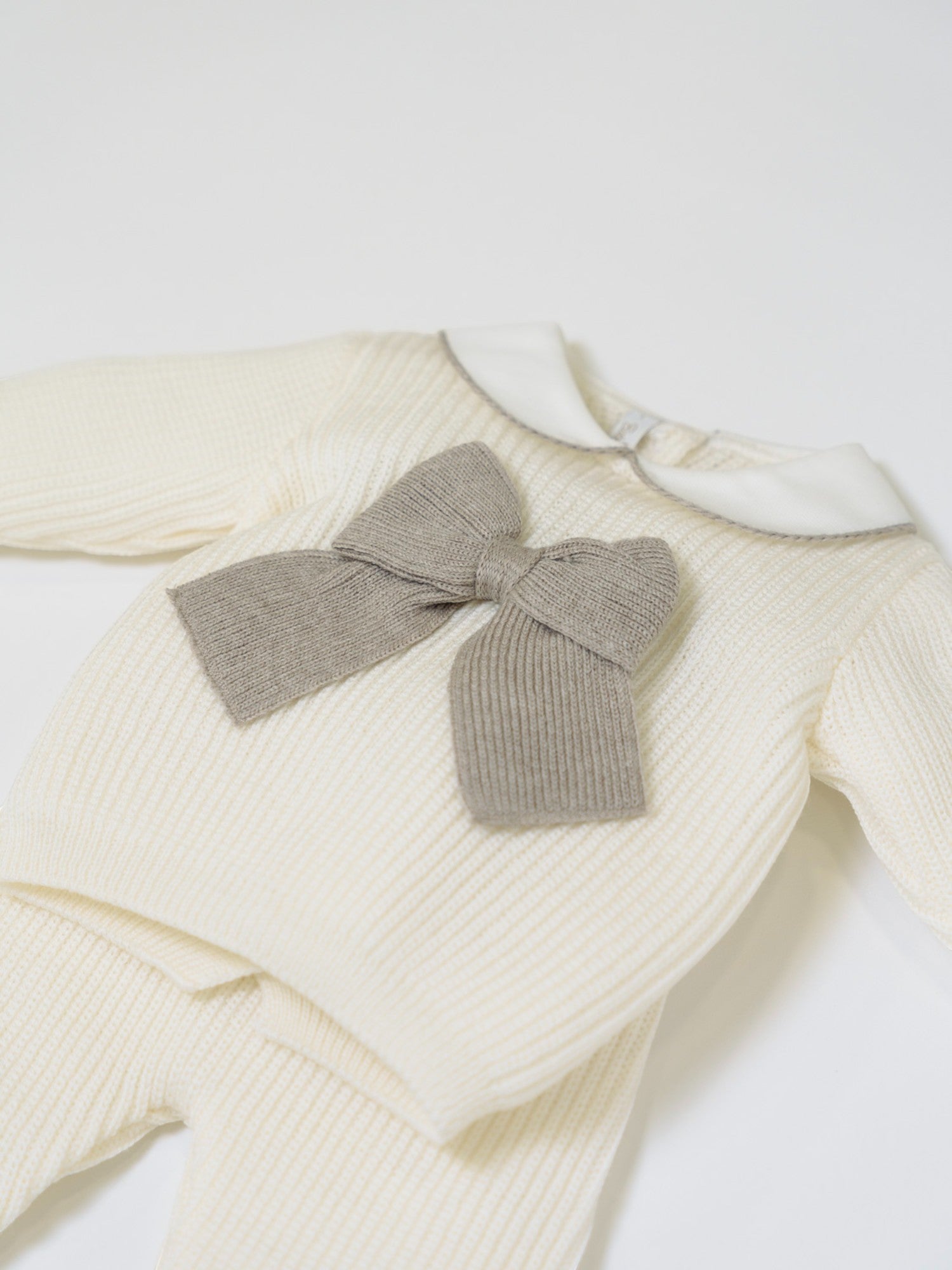 Completo nascita Fiocchi Neonata PANNA FIOCCHI/466 - NANU' BABY