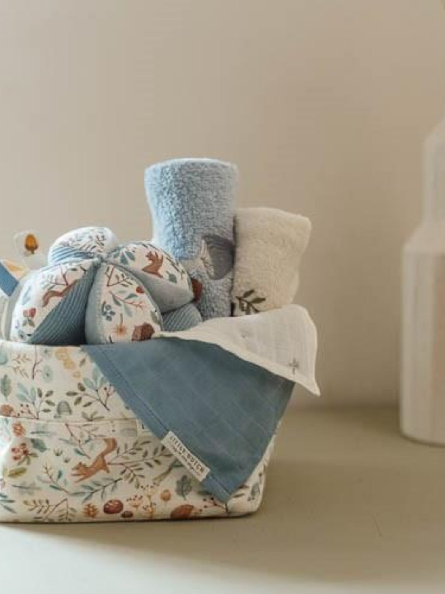 Cesto portaoggetti piccolo Forest Wonders - Amici della foresta MULTICOLORE TE30404030 - NANU' BABY