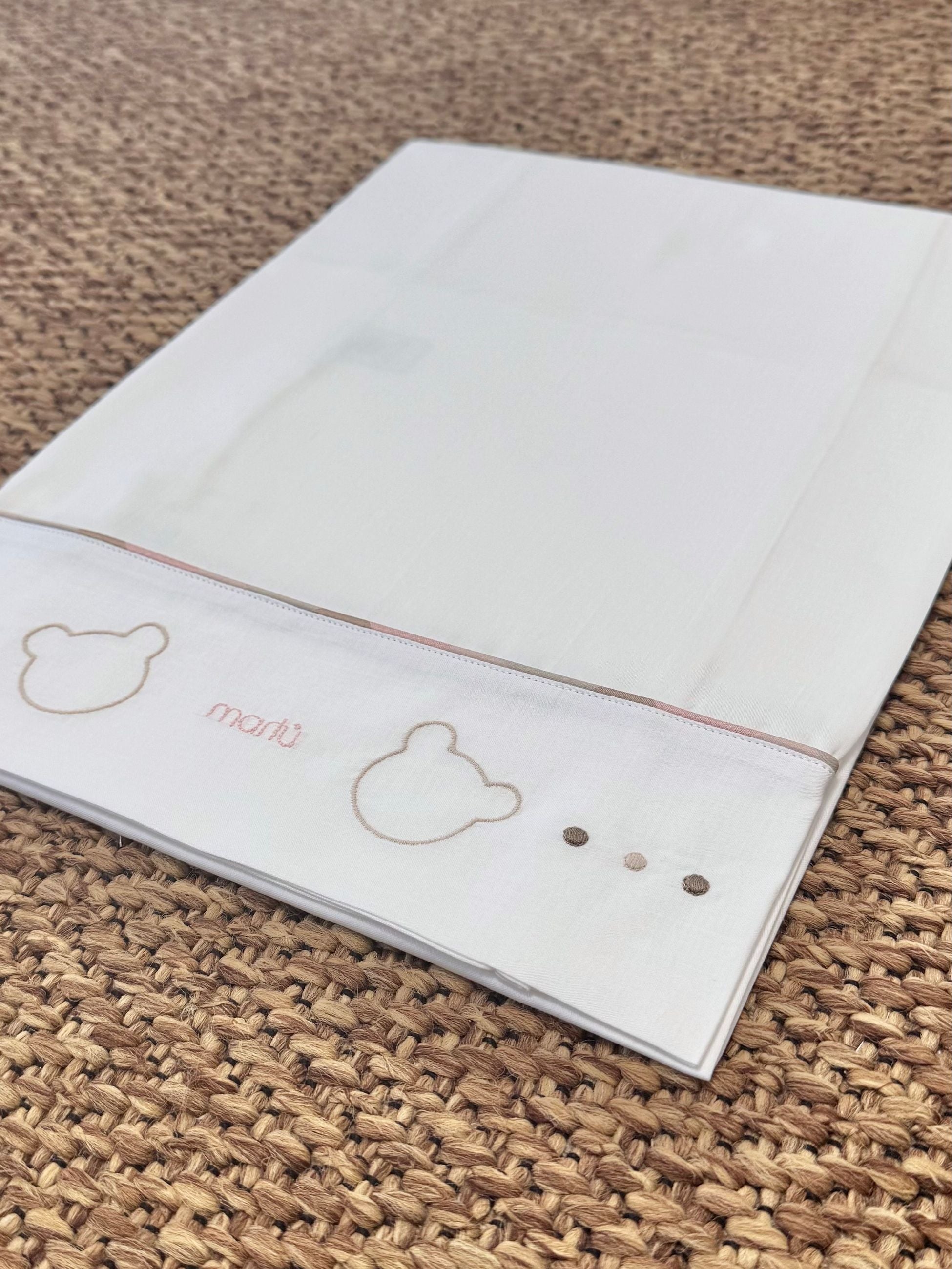 100% Cotton Baby Fitted Sheet Set, 3 Pieces, Vanilla IN70LE/R