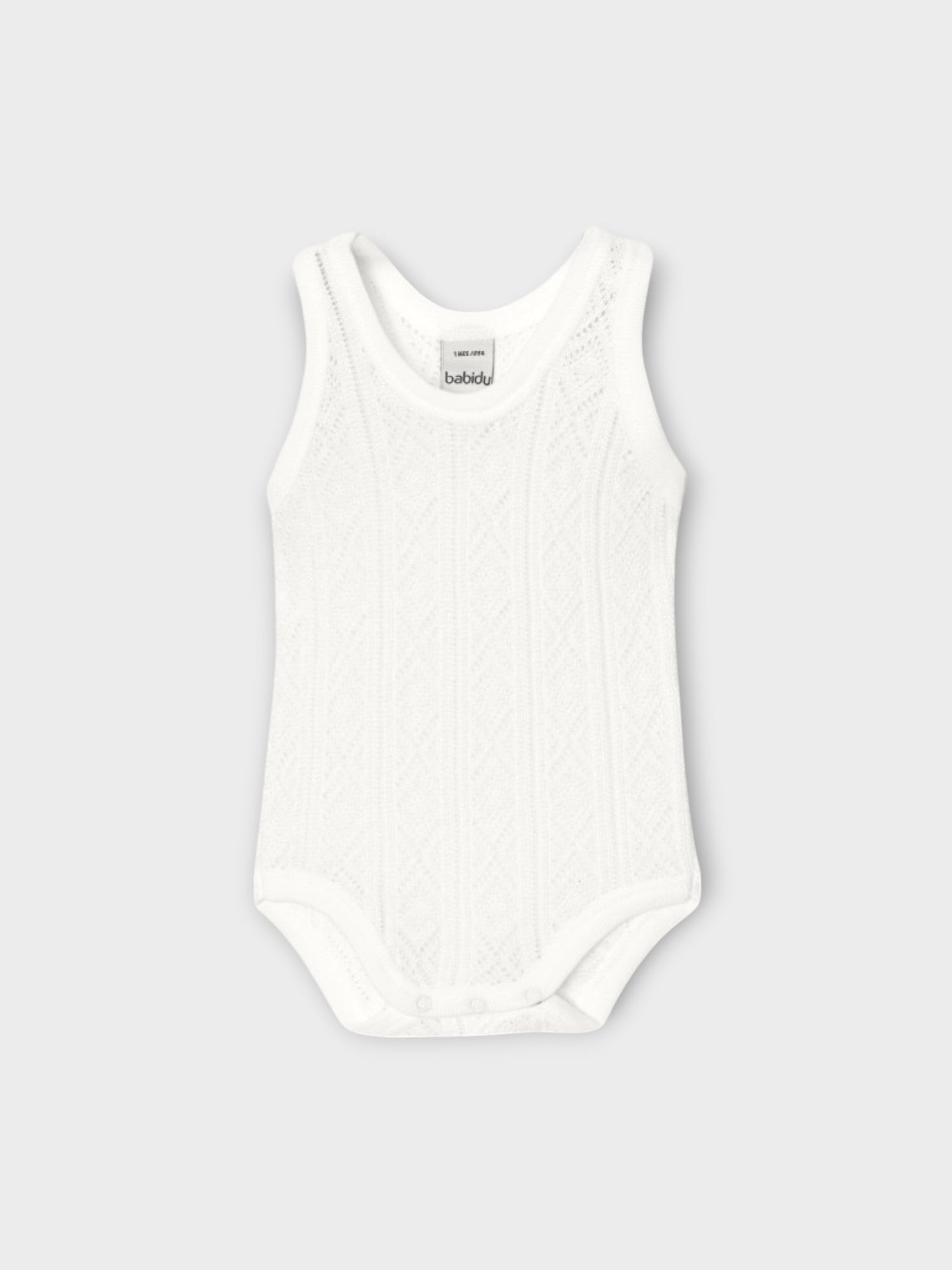 Body Intimo Neonato BIANCO 1013 - NANU' BABY