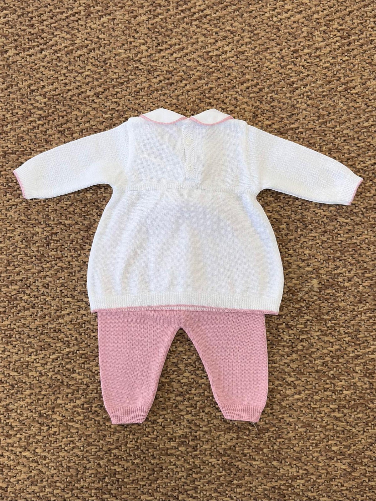 Completo nascita Neonata BIANCO EB2319 - NANU' BABY