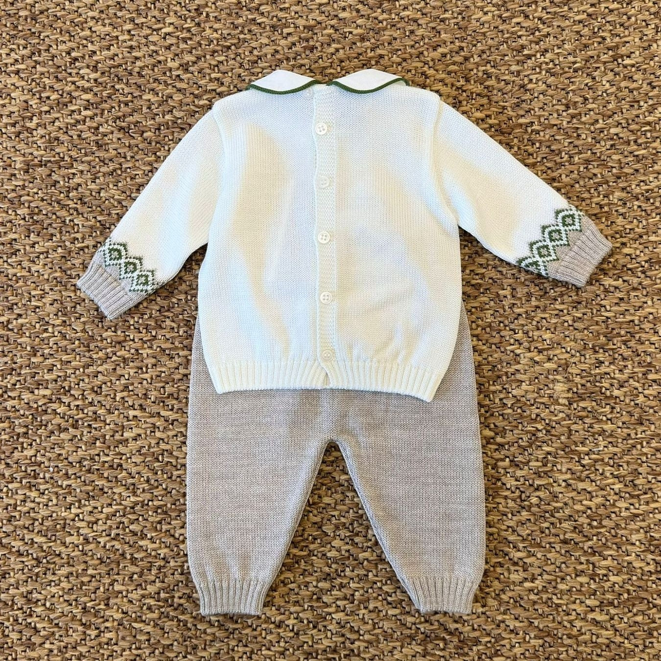 Completo nascita Orsetto Neonato VANIGLIA IB5150/V - NANU' BABY