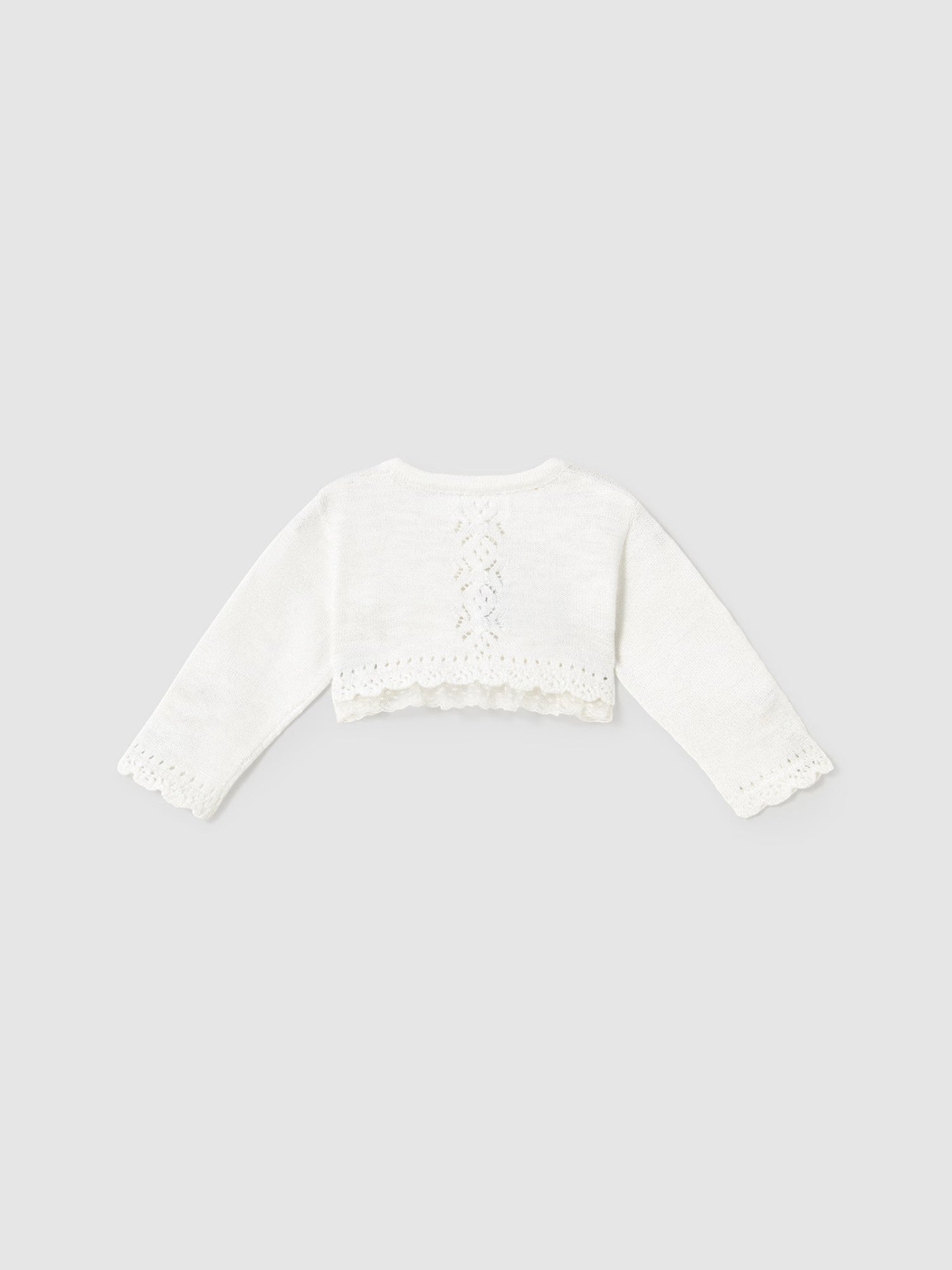 Cardigan cerimonia Bimba NATURAL 1308/16 - NANU' BABY