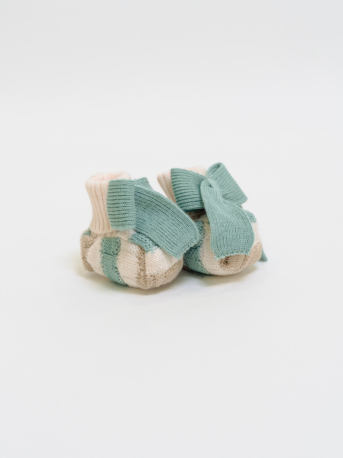 Babbucce Neonata Verde IN23S/V - NANU' BABY