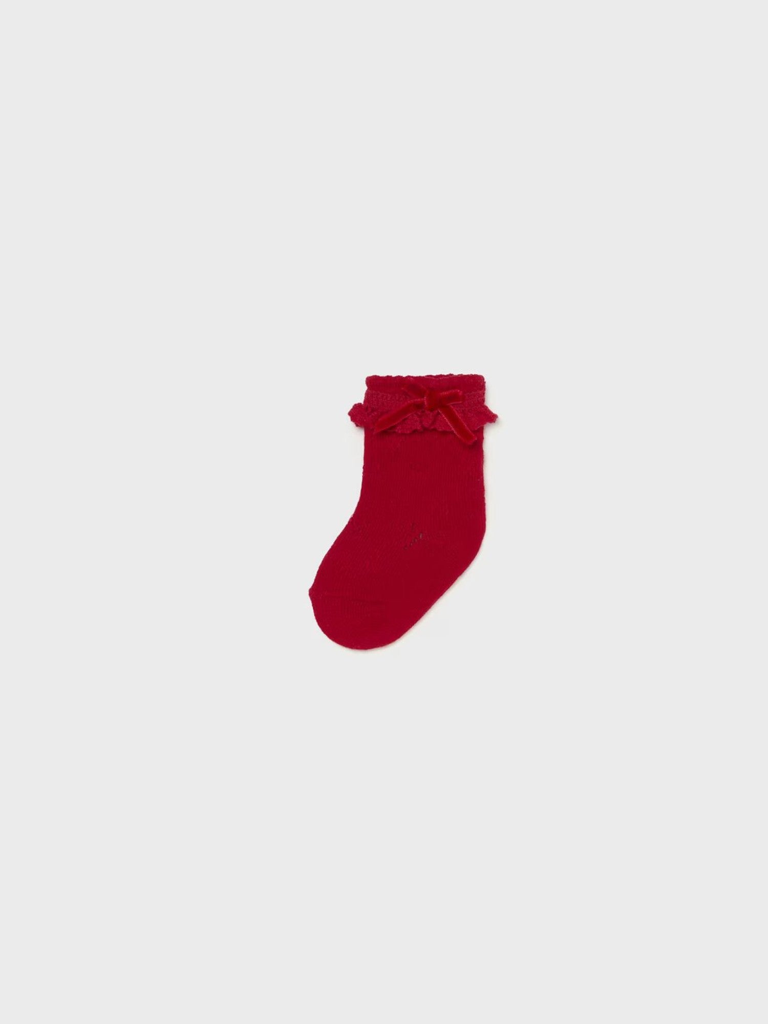 Calzini trafori ROSSO 2D-9761/RS - NANU' BABY