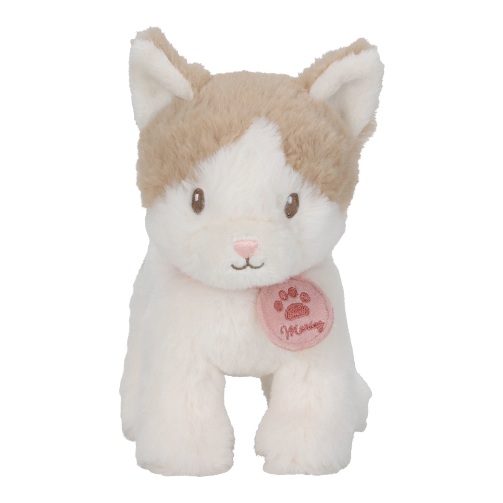 Marley Cat Plush Toy with Carrier, Multicolored LD4517