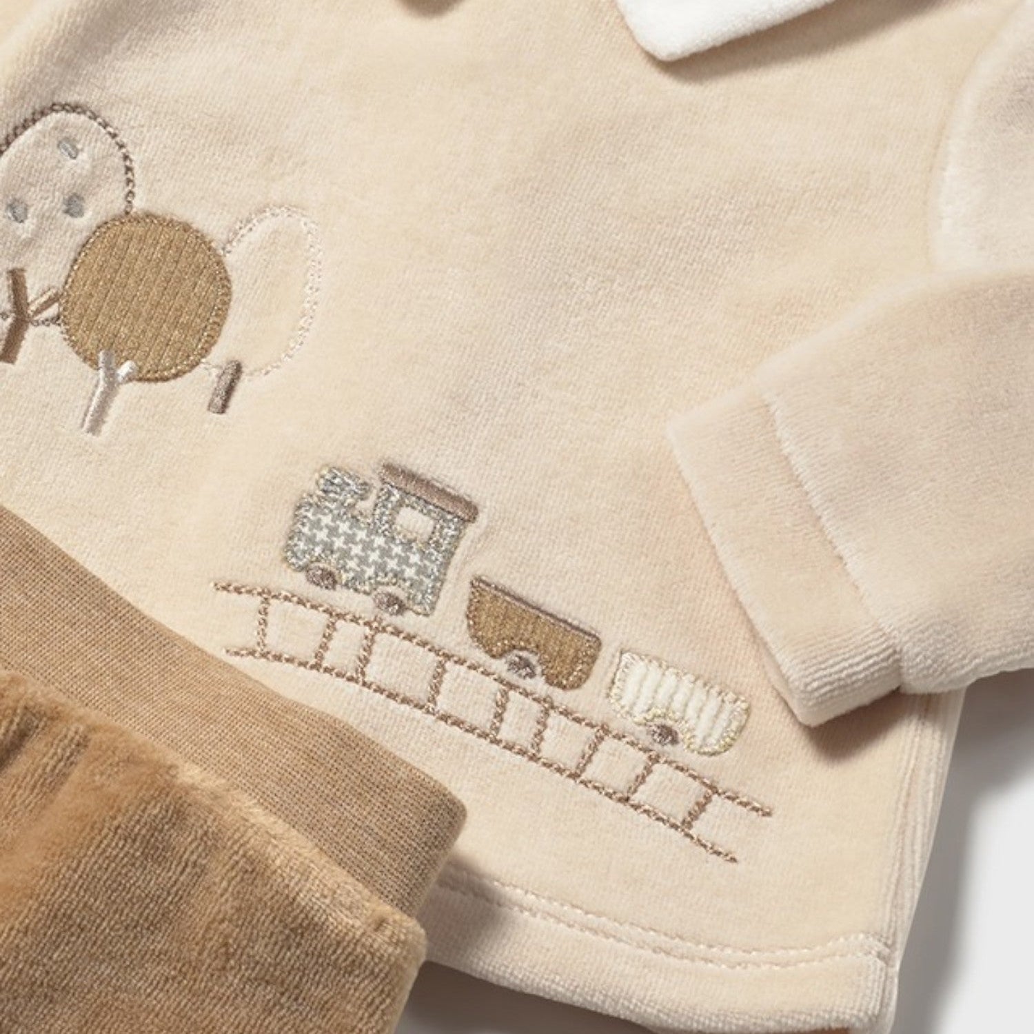 Newborn Baby Boy Outfit, Brown, 2562/66