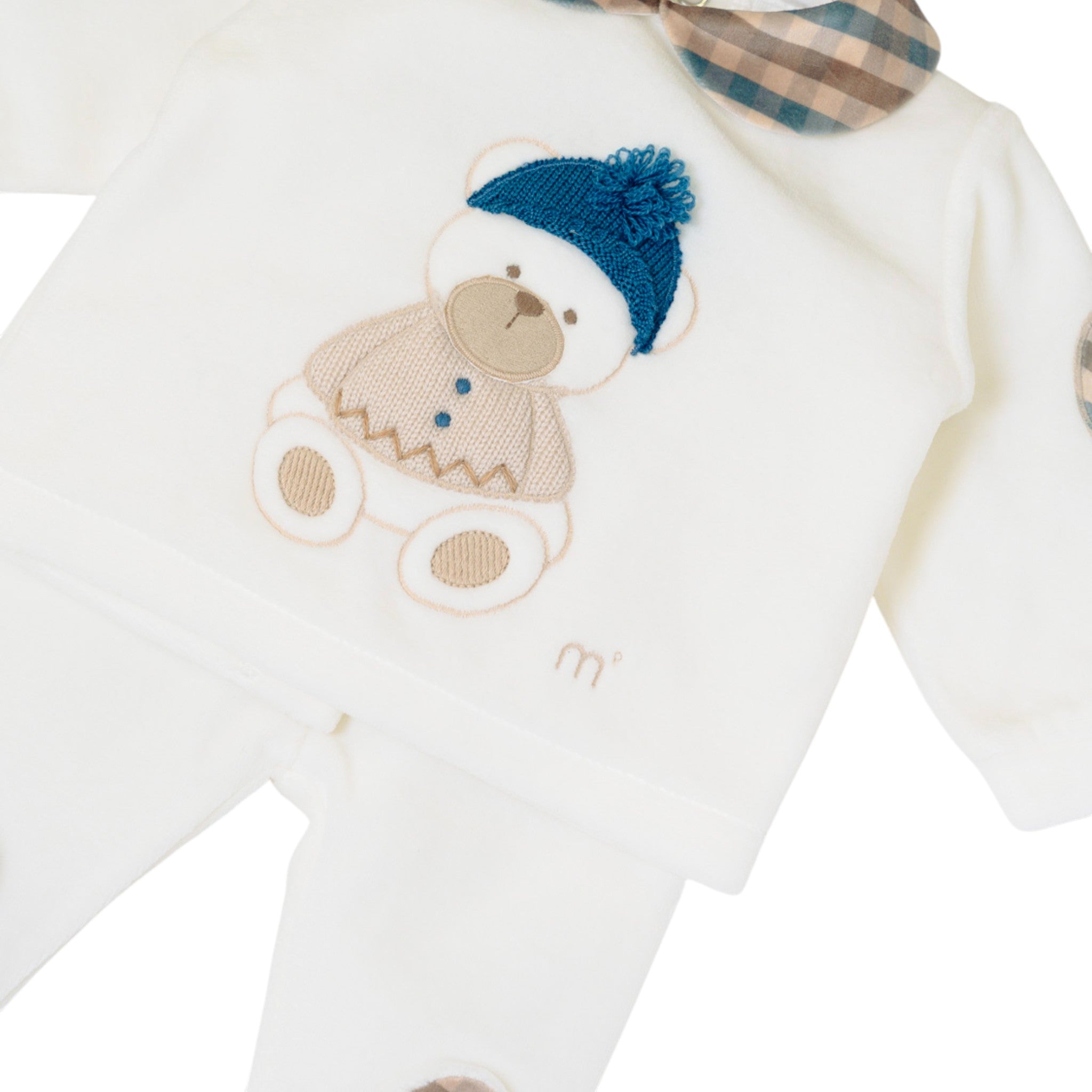 100% Vanilla Chenille Newborn Baby Set IN6151/Z