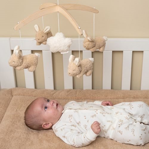 Giostrina musicale in legno Baby Bunny MULTICOLORE LD8854 - NANU' BABY