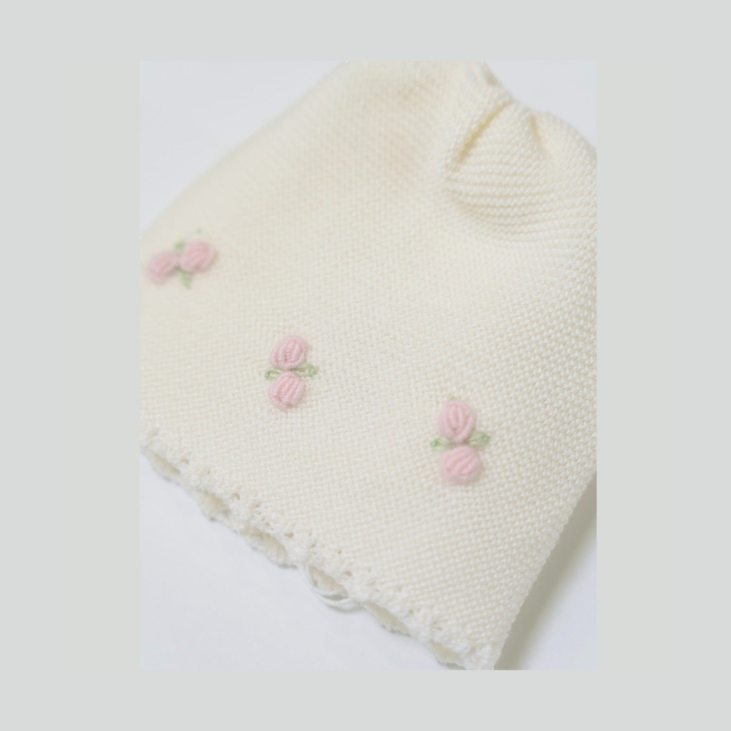 Cuffia Fiocchi Neonata PANNA FIOCCHI/640 - NANU' BABY