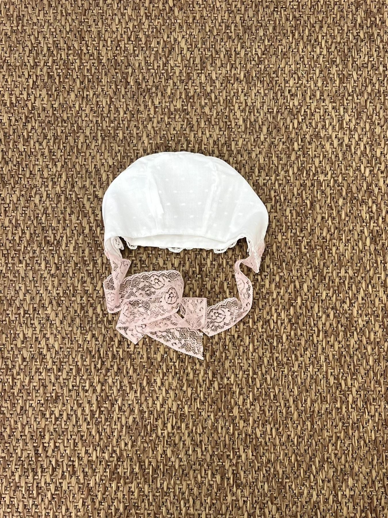 Cappello Neonata BIANCO EP28CU - NANU' BABY