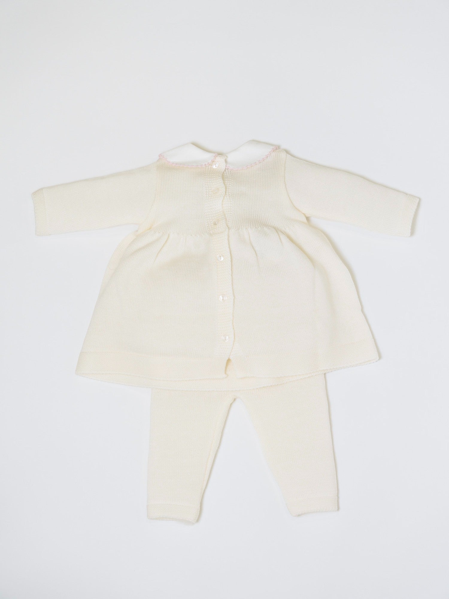 Completo nascita Roselline Neonata PANNA ROSELLINE/432 - NANU' BABY