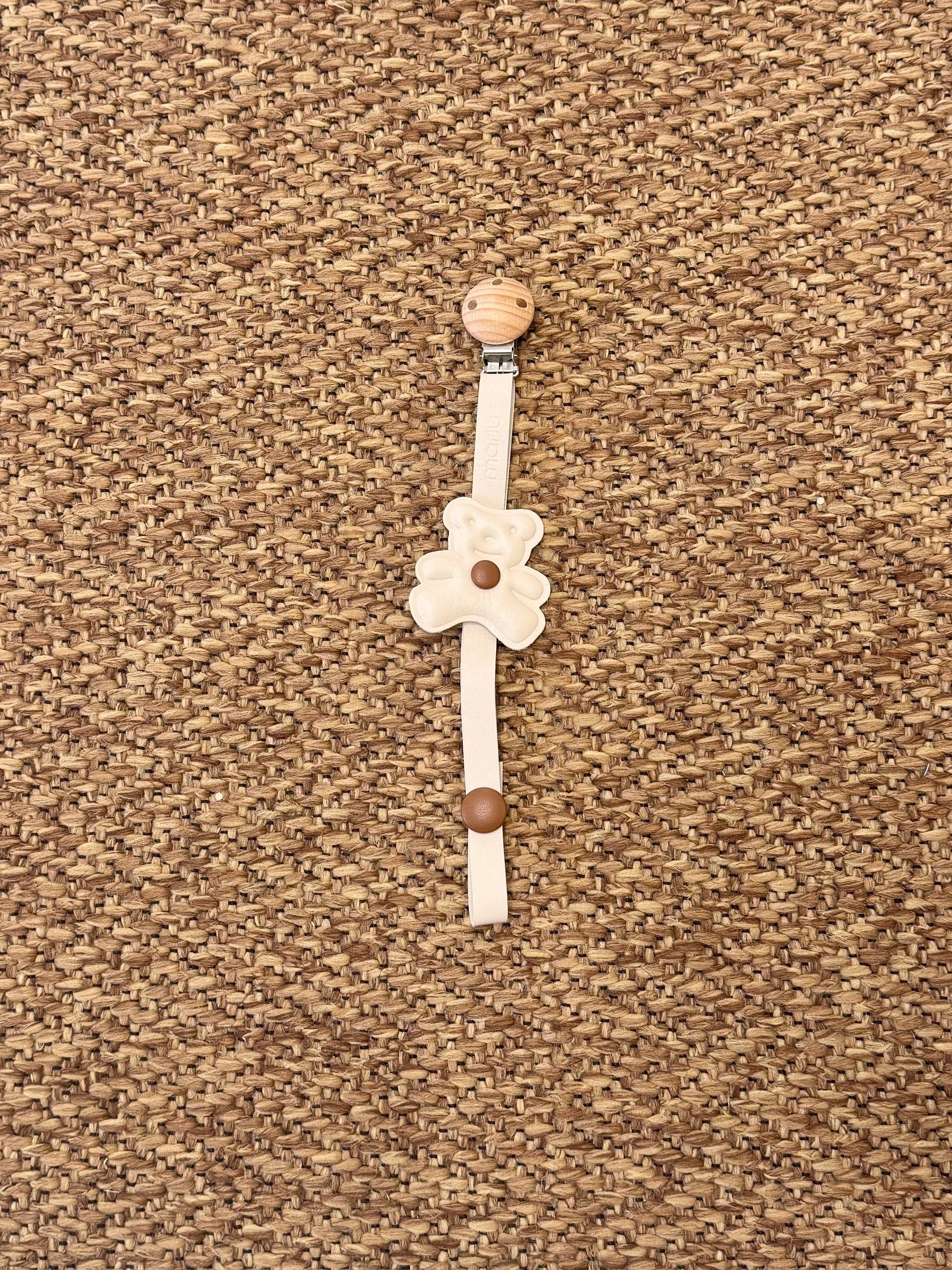 Pacifier Holder Beige IN910PC/BR