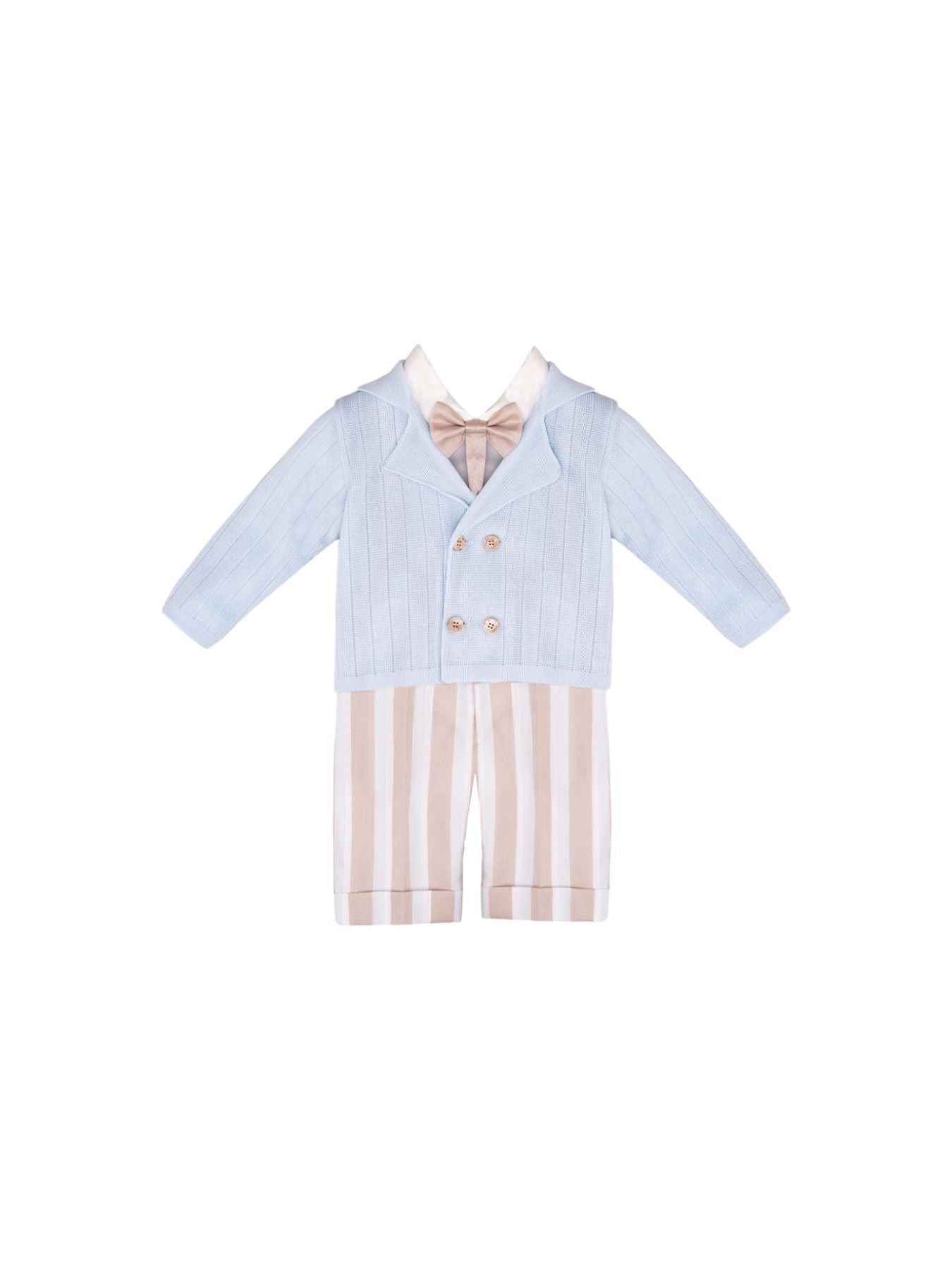 Completo cerimonia Papillon Bimbo CIELO EP6760 - NANU' BABY