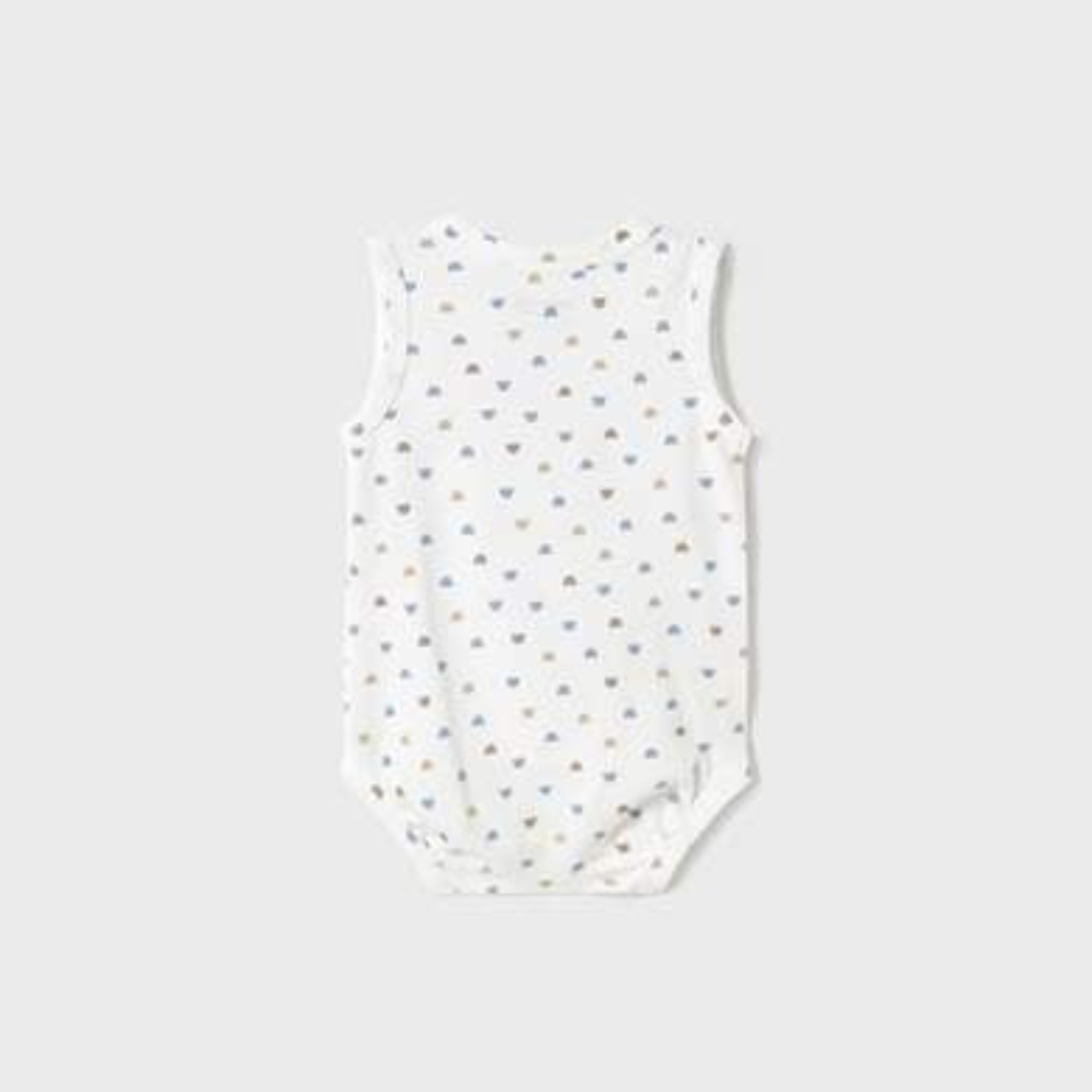 Body manica smanicata Neonato AZZURRO 1702 /A - NANU' BABY
