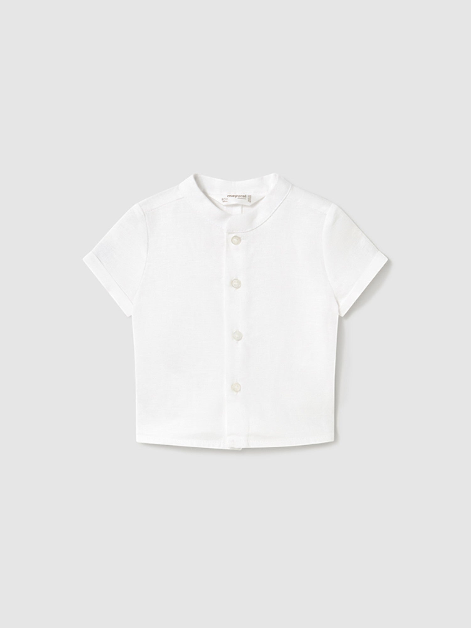 camicia manica corta Bimbo BIANCO 1101 /B - NANU' BABY