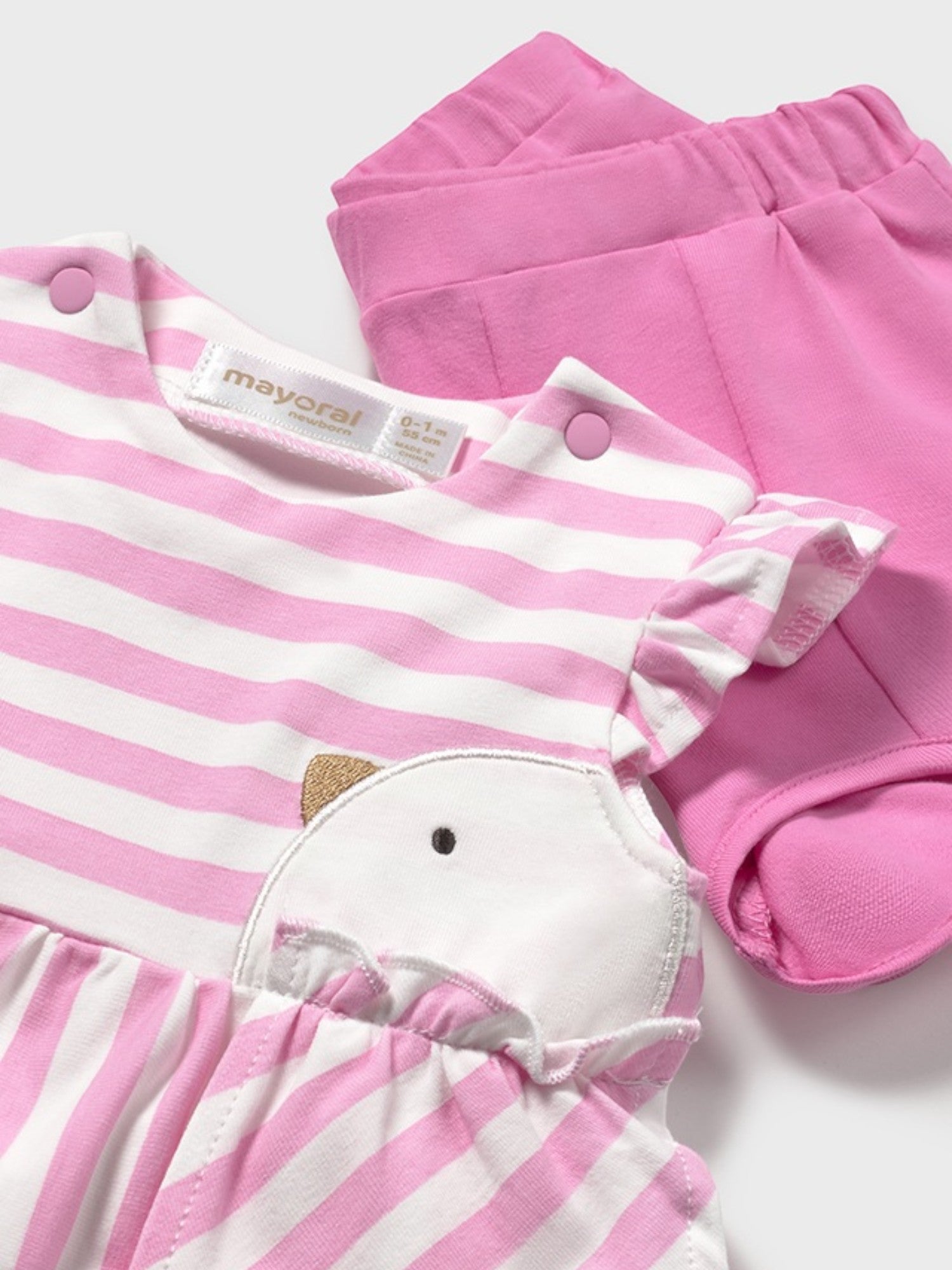 Completo punto 4 pezzi Bimba ROSA 1670 /R - NANU' BABY