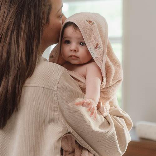 Hooded Towel - Fairy Garden Baby Girl PINK TE50654031