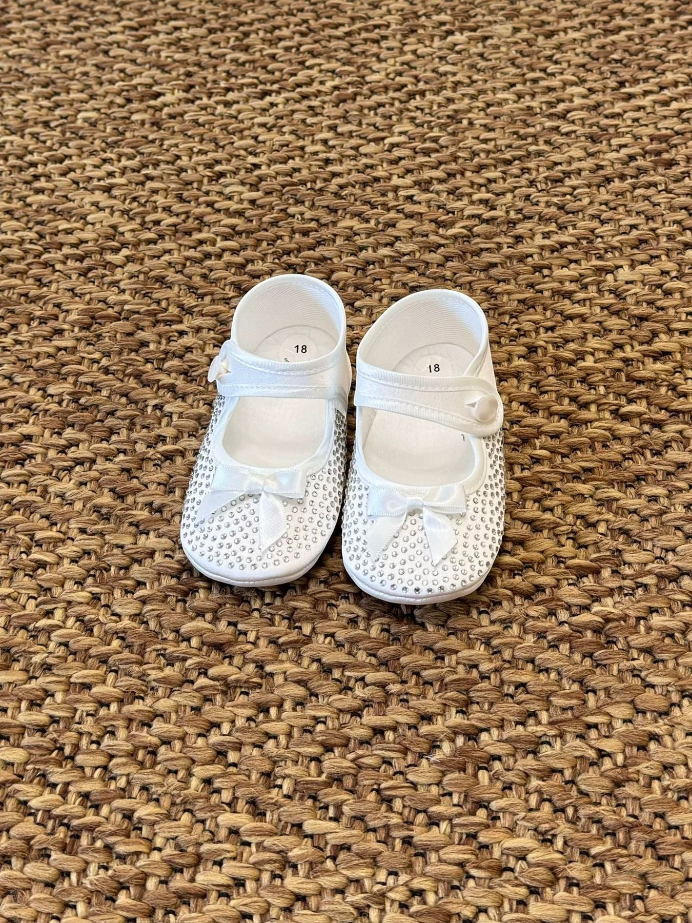 Ballerina Fiocchetto gioiello Bimba PANNA P23-9 - NANU' BABY