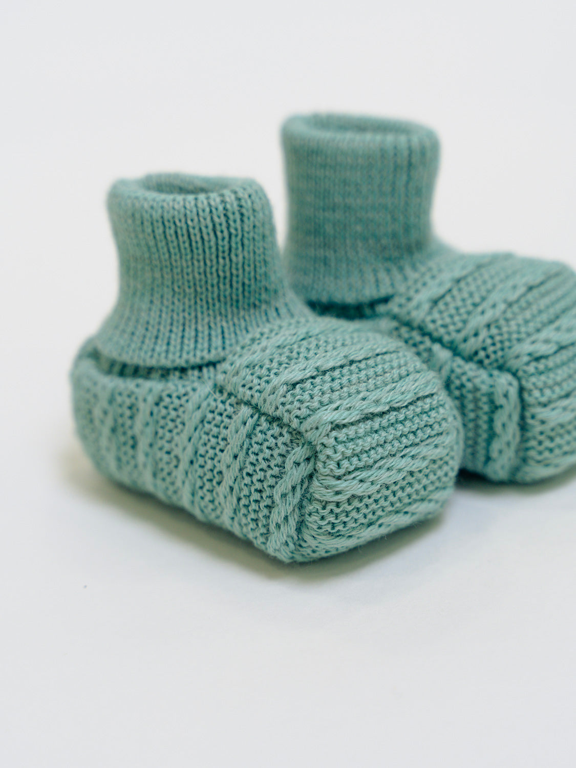 Babbucce Neonato VERDE IN66S - NANU' BABY