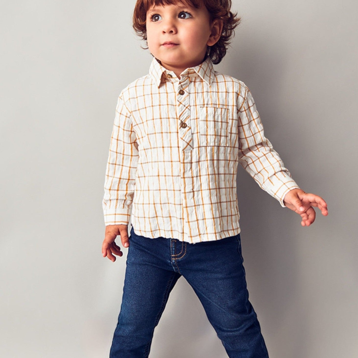 Pantalone soft denim Bimbo Blu 2502/70 - NANU' BABY