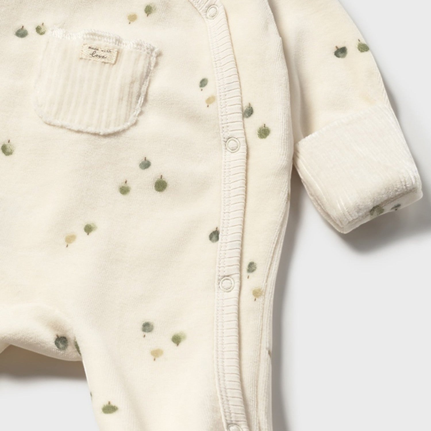 Pagliaccetto ciniglia Neonato Beige 2729/39
