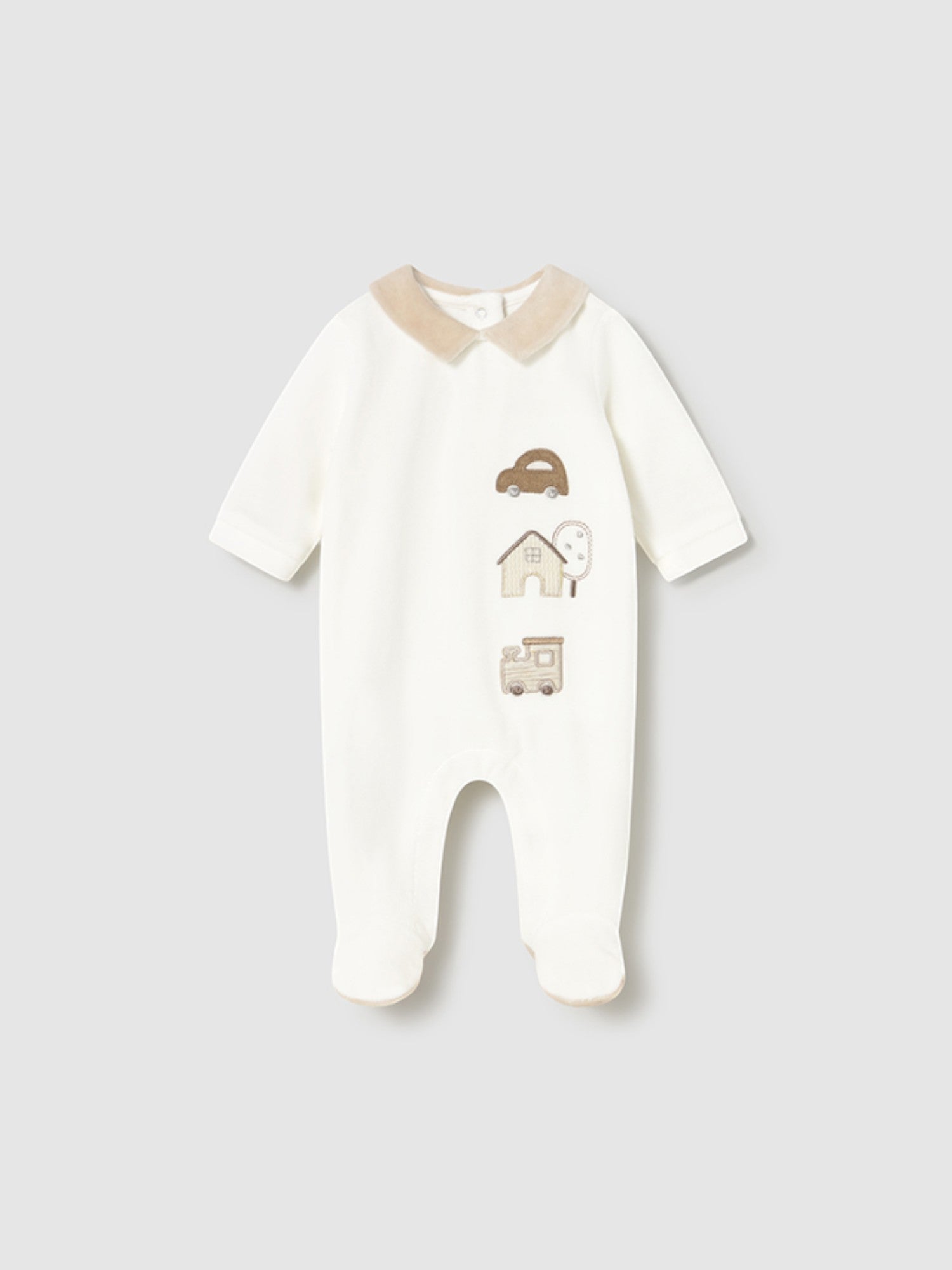 Tutina Neonato ECRU 2716/45 - NANU' BABY