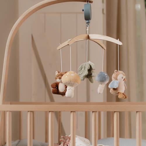 Giostrina musicale in legno - Amici della Foresta MULTICOLORE LD8900 - NANU' BABY