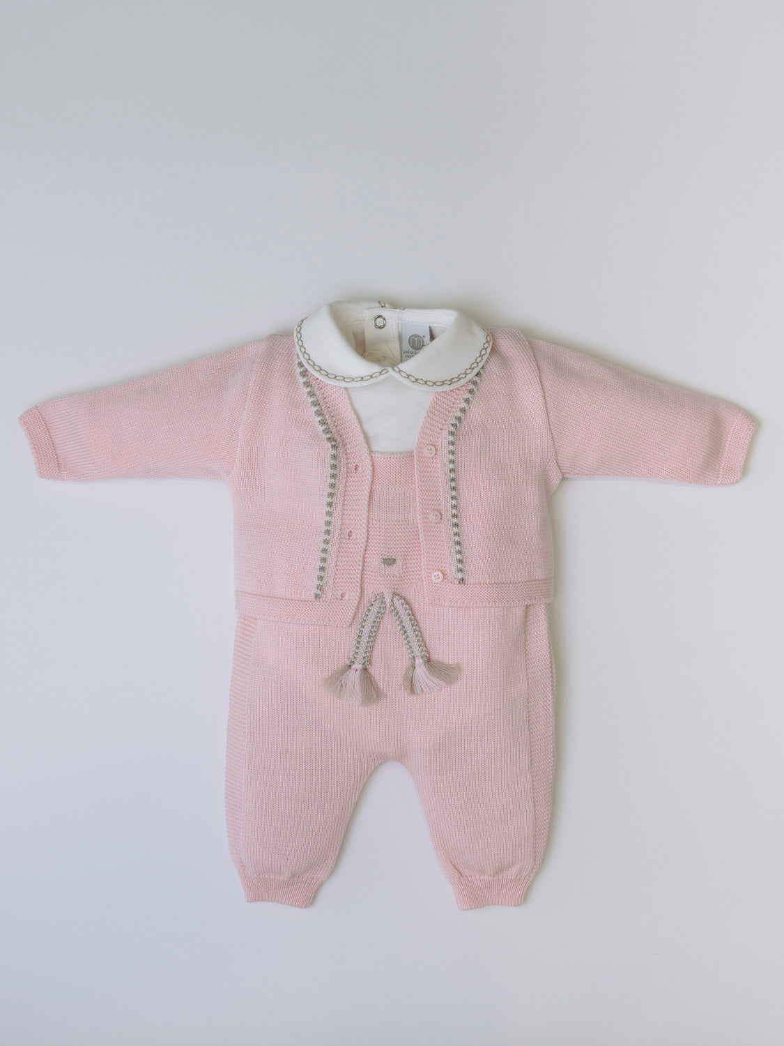Completo Orsetta Neonata ROSA IN5331/R - NANU' BABY