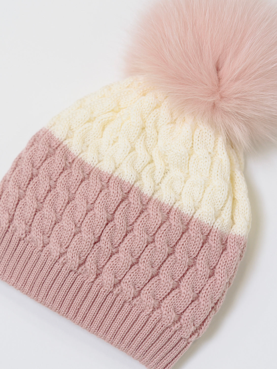 Cuffia Neonata ROSA IN6871/R - NANU' BABY