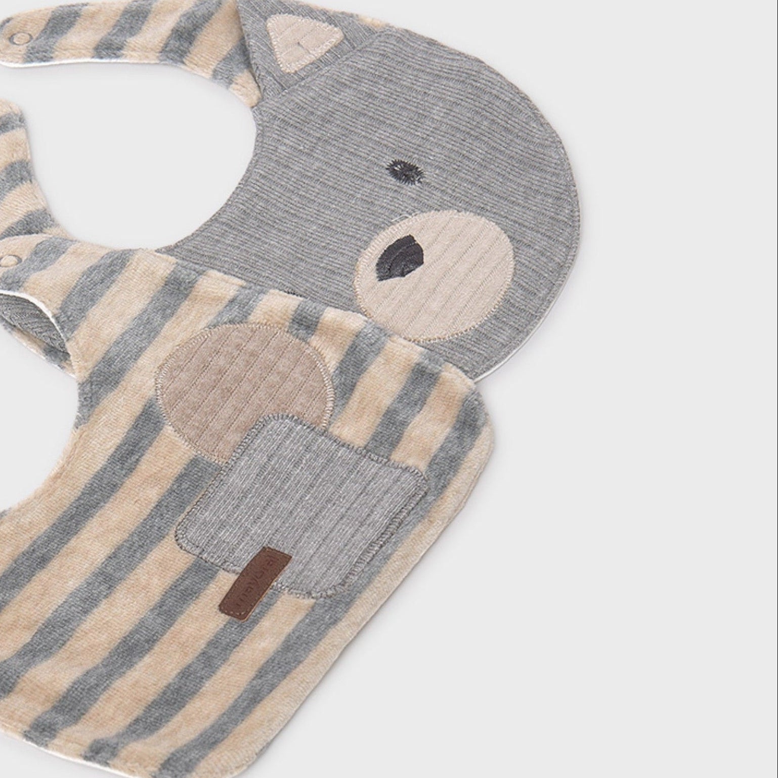 Bavetta Neonato Grigio 9951/46 - NANU' BABY
