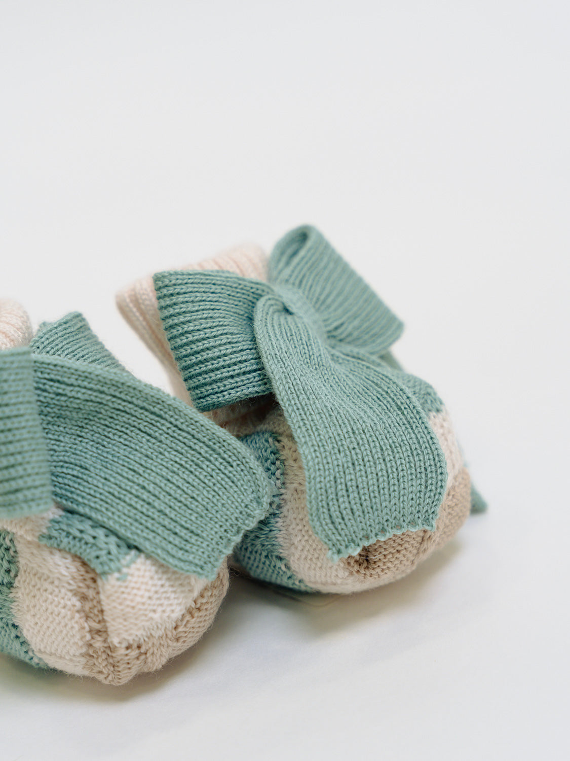 Babbucce Neonata Verde IN23S/V - NANU' BABY
