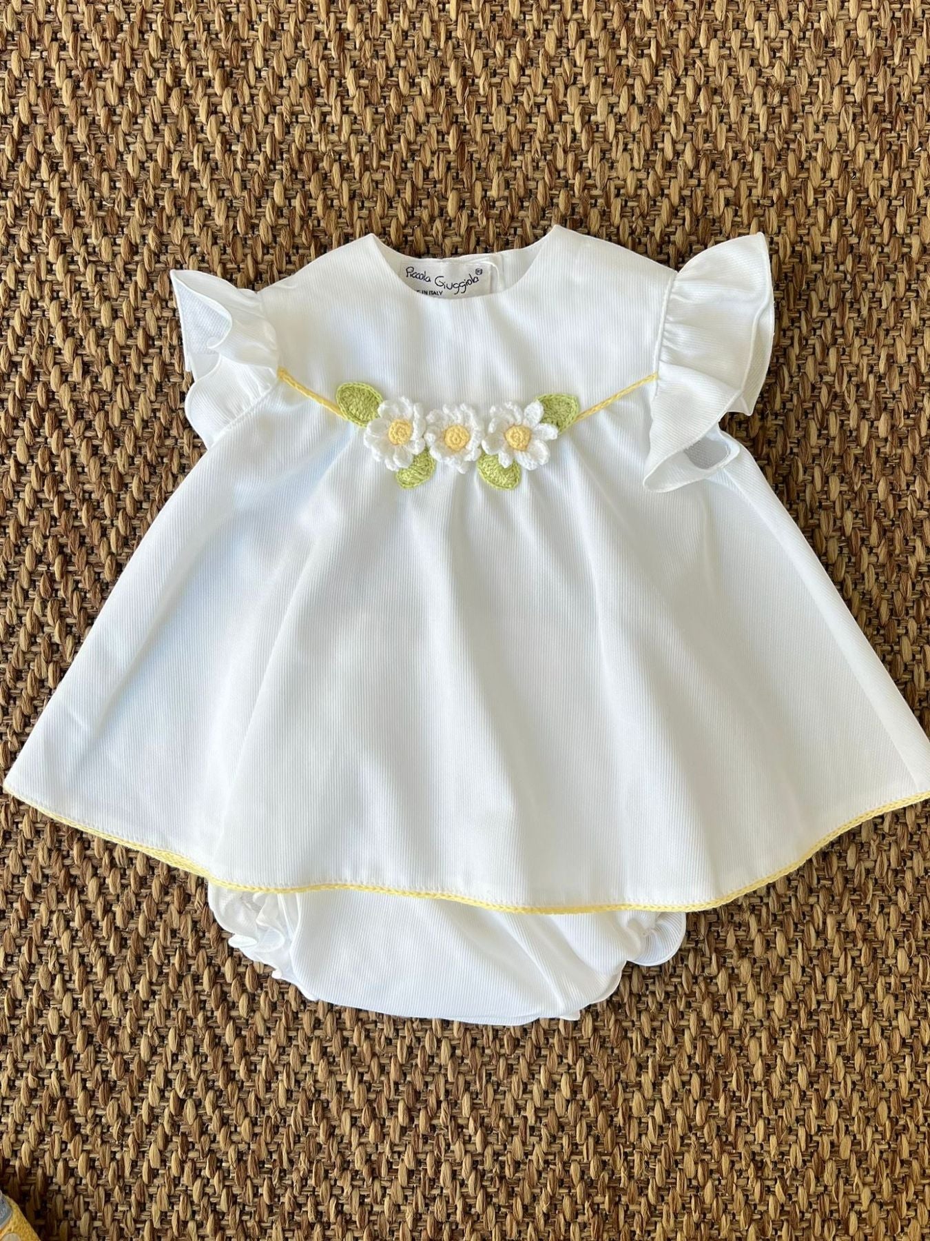 Completo 2 pezzi Bimba GIALLO ZULEYA/CC-G - NANU' BABY