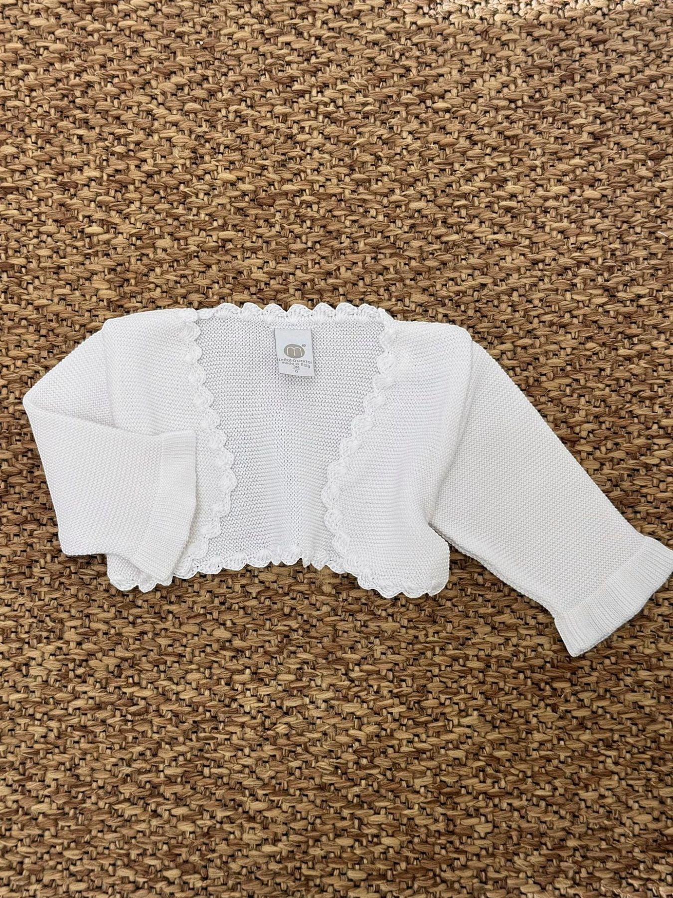 Giacchina Bimba VANIGLIA EM83445 - NANU' BABY