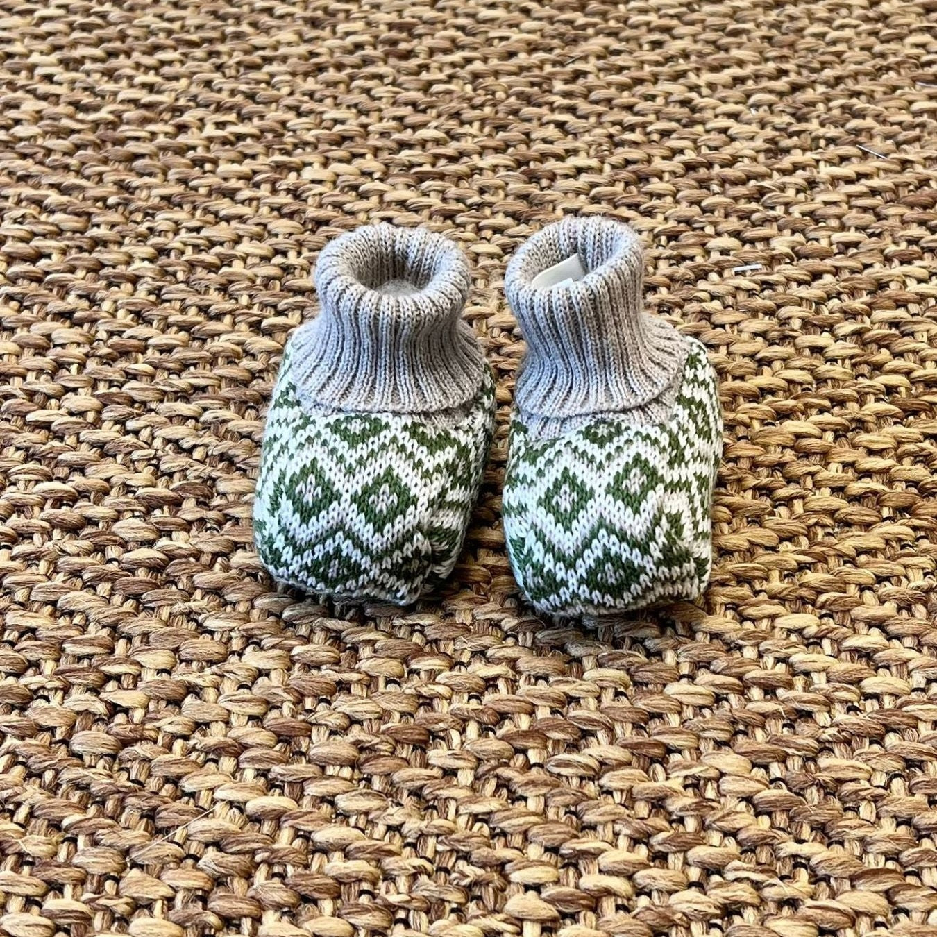 Babbucce Orsetto Neonato VANIGLIA IB51S/V - NANU' BABY