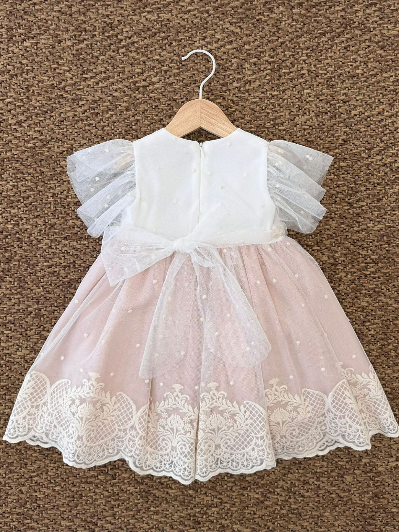 Abito cerimonia Bimba VANIGLIA EN800 - NANU' BABY