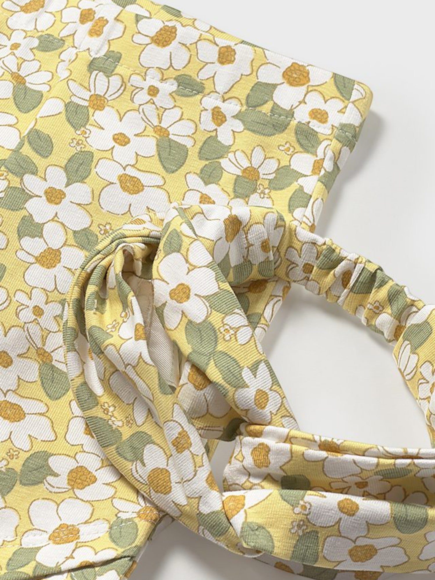 Completo leggings capri e cerchietto Bimba GIALLO 1763 /G - NANU' BABY