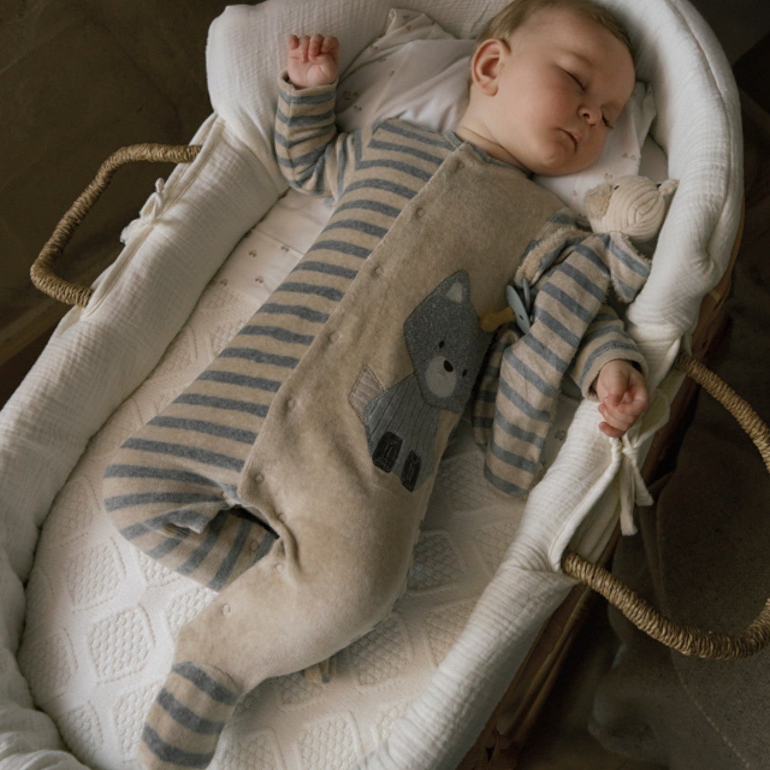 Baby Romper, Beige, 2719/53