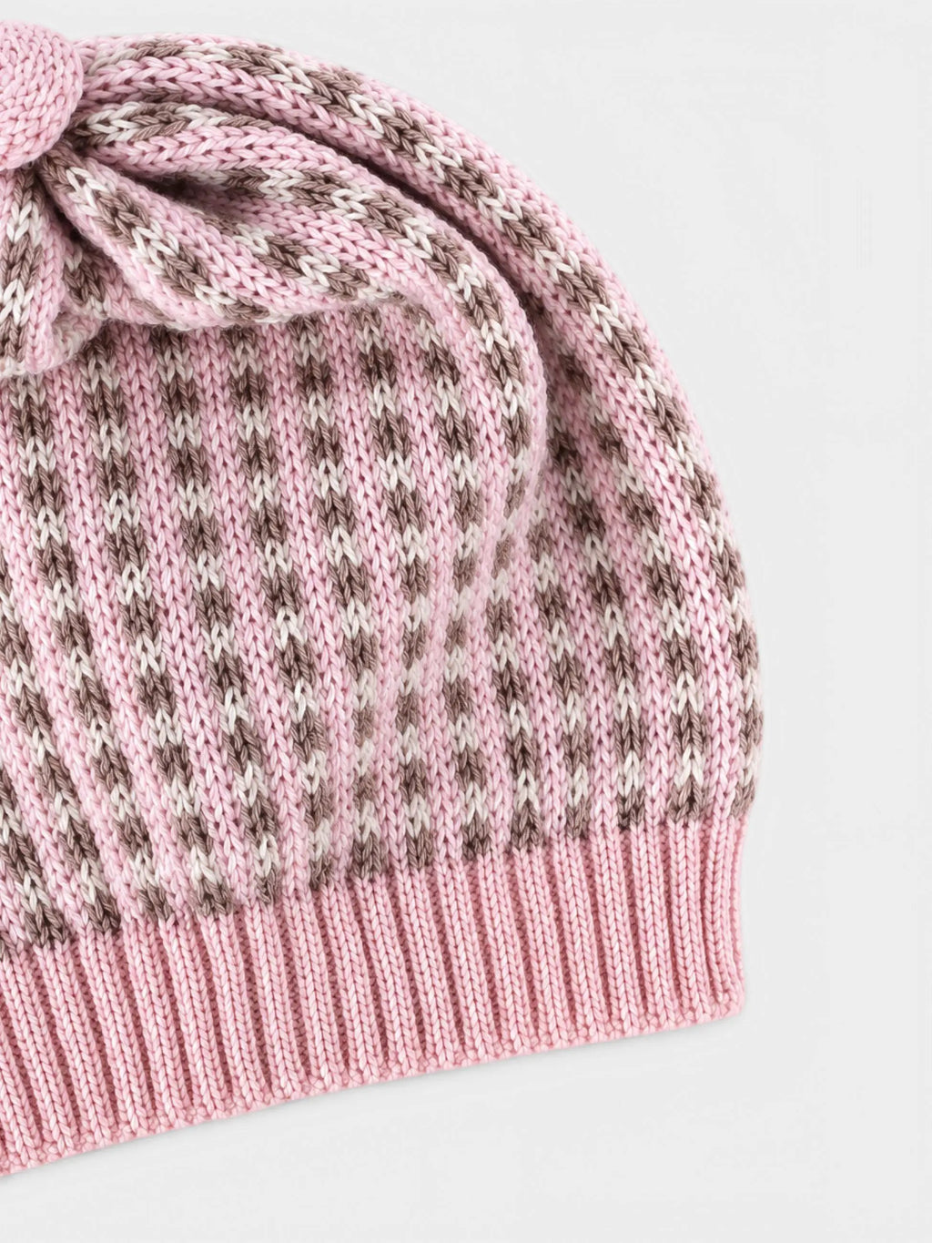 Cuffia Neonata Rosa IN5371BT/R by MARLU'