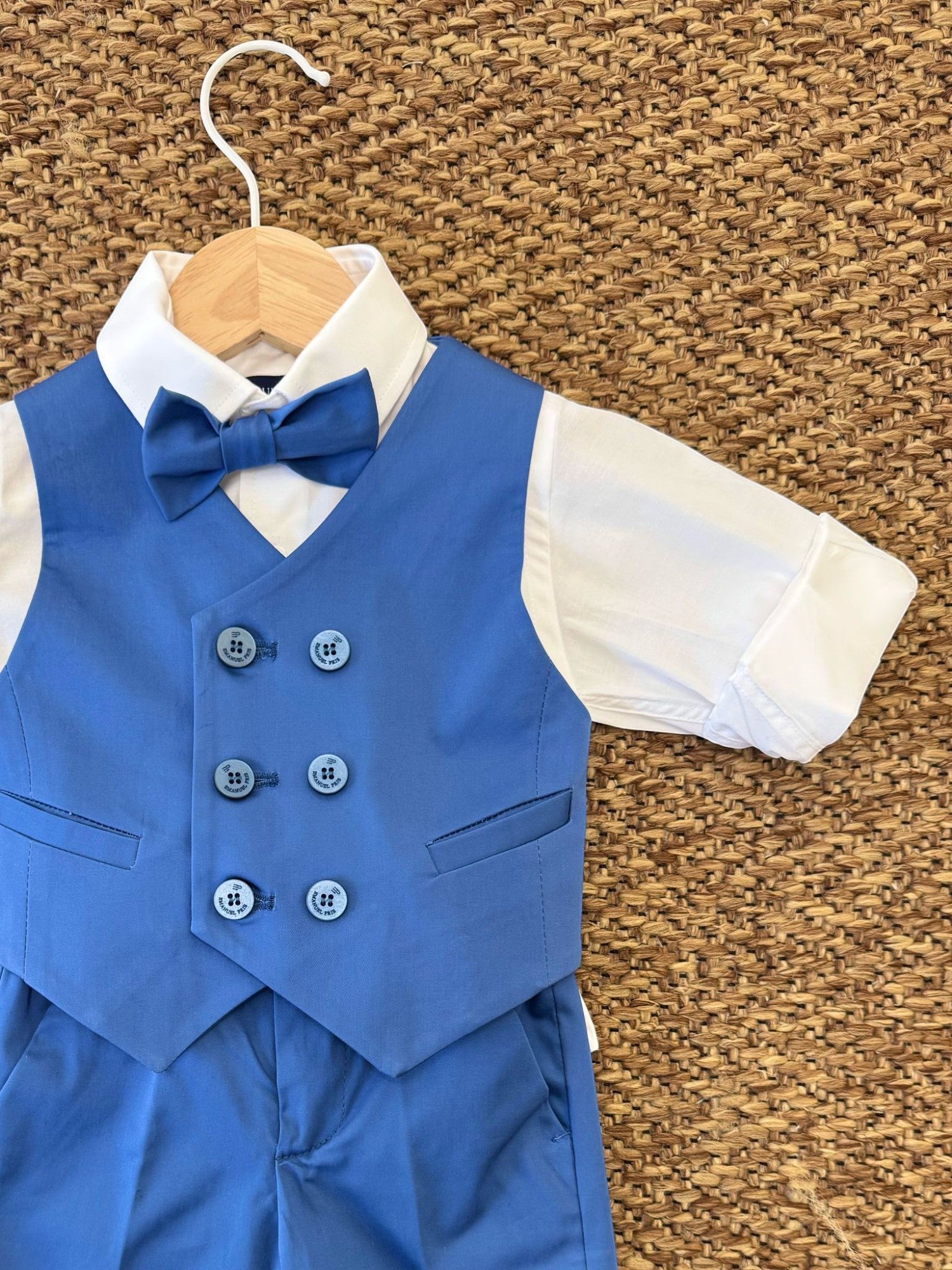 Completo Cerimonia Bimbo AZZURRO EPC2104N/A -  NANU' BABY